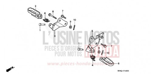 MARCHE XR100RW de 1998